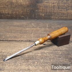 Vintage Marples & Sons 1/4” Carpenters Bevel Edge Chisel - Refurbished