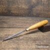 Vintage 1/8” Robert Sorby Firmer Chisel Beech Handle - Refurbished