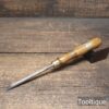 Vintage ¼” Marples & Sons Bevel Edge Chisel - Refurbished For Use