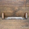 Vintage Cast Steel Drawknife with Ashwood Handles - Fully Refurbished