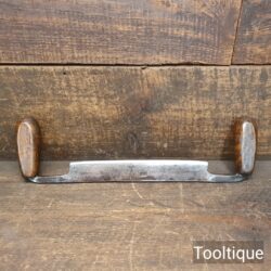 Vintage Cast Steel Drawknife with Ashwood Handles - Fully Refurbished