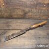 Scarce Vintage Marples & Sons 2” Wide Woodturner’s Skew Flat Chisel - Sharpened