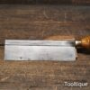 Vintage English 6” Steel Back Gents Saw 14 TPI - Sharpened RIP Ready To Use