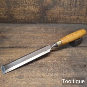 Vintage 1.5 Inch Marples Long Series Bevel Edge Paring Chisel - Refurbished