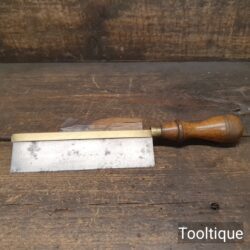 Vintage 7” Brass Back Gents Saw 13 TPI - Sharpened RIP Ready To Use