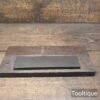 Vintage Boxed 8”x2” Natural Welsh Slate Fine Grade Honing Oil Stone - Lapped Flat