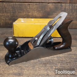 Vintage Boxed Stanley England No: 4 Smoothing Plane - Fully Refurbished
