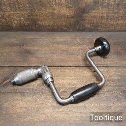 Vintage Stanley USA No: 945 Carpenters Ratchet Brace 10” Swing - Refurbished