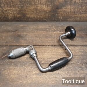 Vintage Stanley USA No: 945 Carpenters Ratchet Brace 10” Swing - Refurbished