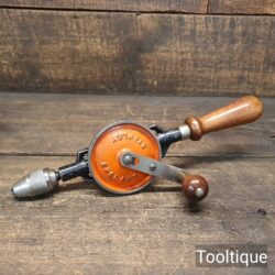 Vintage Stanley No: 803 Double Pinion Hand Drill - Refurbished Ready To Use