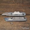 Vintage Stanley England No: 199 Fixed Position Utility Knife - Refurbished
