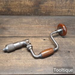 Vintage GTL Carpenters Ratchet Brace with 9” Swing - Refurbished Ready To Use