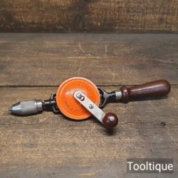 Vintage Stanley No: 805 Single Pinion Hand Drill - Refurbished Ready To Use