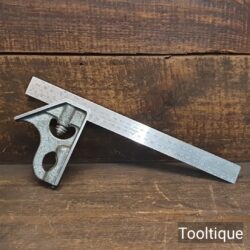 Vintage Rabone Chesterman No: 1913 Cast Steel Adjustable Set Square - Refurbished