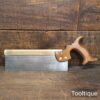 Vintage Thomas Finn & Co. Shefield 10” Brass Back Dovetail Saw