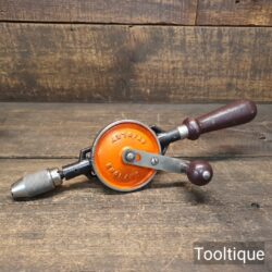 Vintage Stanley No: 803 Double Pinion Hand Drill - Refurbished Ready To Use