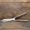 Vintage Pair Sheffield Made Gardening Shears - Fully Refurbished For Use