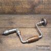 Vintage Stanley No: 75 Carpenters Ratchet Brace 10” Swing - Refurbished