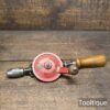 Vintage Stanley Chapman Single Pinion Hand Drill Keyless Chuck - Refurbished