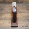 Antique Continental Fruitwood Scrub Plane - Good/Fair Condition