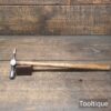 Vintage 4oz Carpenters Cross Pein Pin Hammer - Refurbished For Use