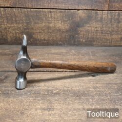Vintage 14oz Joiners Cast Steel Cross Pein Hammer - Refurbished For Use