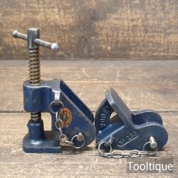 Vintage Woden No: 233 Carpenters Sash Cramp Heads - Good Condition