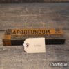Vintage Boxed 8”x2”x1” Carborundum No: 116 Medium Grit Sharpening Stone