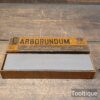 Vintage Boxed 8”x2”x1” Carborundum No: 116 Medium Grit Sharpening Stone