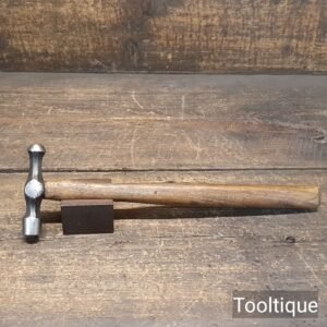 Vintage 6oz Carpenters Ball Pein Pin Hammer - Refurbished Ready To Use