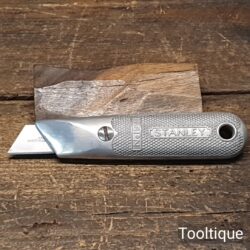 Vintage Stanley England No: 199 Alloy Firm Set Utility Knife - Refurbished