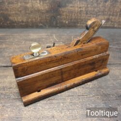 Vintage Griffiths Norwich Beechwood Moving Fillister Plane - Refurbished For Use