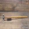 Vintage 3oz Ball Pein Hammer Hardwood Handle - Refurbished Ready To Use