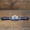 Vintage Record No: A151R Curved Sole Screw Adjustment Spokeshave - Fully Refurbished