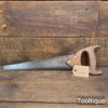 Vintage Gardeners Pruning Beechwood Handle - Sharpened Ready To Use