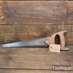 Vintage Gardeners Pruning Beechwood Handle - Sharpened Ready To Use