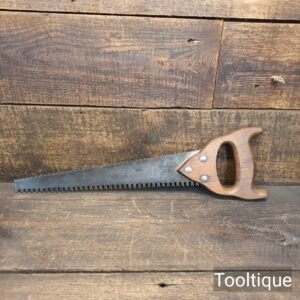 Vintage Gardeners Pruning Beechwood Handle - Sharpened Ready To Use