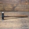 Vintage 18oz Panel Beaters Ball & Flat Pein Hammer - Refurbished Ready To Use