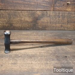 Vintage 18oz Panel Beaters Ball & Flat Pein Hammer - Refurbished Ready To Use