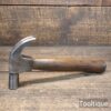 Vintage Cast Steel Short Handled Claw Hammer - Refurbished Ready To Use