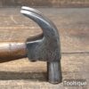 Vintage Cast Steel Short Handled Claw Hammer - Refurbished Ready To Use