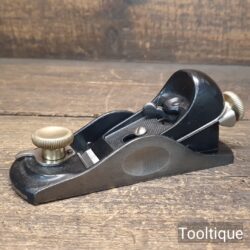 Vintage Stanley No: G12-020 Adjustable Throat Block Plane - Fully Refurbished