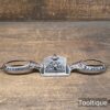 Antique Type 1 Edward Preston No: 1391 Ornate Round Faced Spokeshave