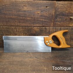 Vintage Spear & Jackson 12” Steel Back Tenon Saw 14 TPI - Sharpened Refurbished