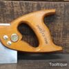 Vintage Spear & Jackson 12” Steel Back Tenon Saw 14 TPI - Sharpened Refurbished