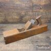 Vintage Carpenters 17” Beechwood Jack Plane - Fully Refurbished