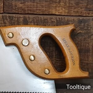 Vintage Spear & Jackson 22” Cross Cut Panel Saw 9 TPI - Refurbished & Sharpened