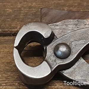 Vintage Elliot Lucas England 8” Cast Steel Pincer Pliers - Refurbished