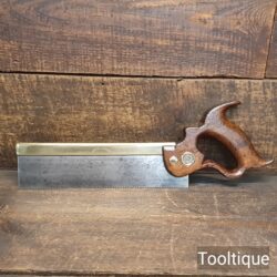 Vintage Henry Disston Philadelphia 13 TPI Dovetail RIP Saw - Sharpened Refurbished