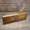 Vintage 1” Continental Hardwood Skew Iron Rabbet Plane - Refurbished